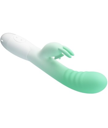 PRETTY LOVE - CERBERUS VIBRADOR RABBIT 3O VIBRACIONES VERDE