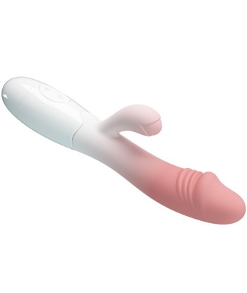 PRETTY LOVE - SNAPPY VIBRADOR RABBIT 3O VIBRACIONES ROSA