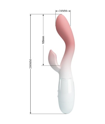PRETTY LOVE - BRIGHTY VIBRADOR PUNTO G ESTIMULADOR CLÍTORIS 30 VIBRACIONES ROSA