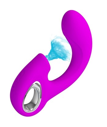 PRETTY LOVE - SIBEL VIBRADOR PUNTO G ESTIMULADOR CLÍTORIS 10 VIBRACIONES MORADO