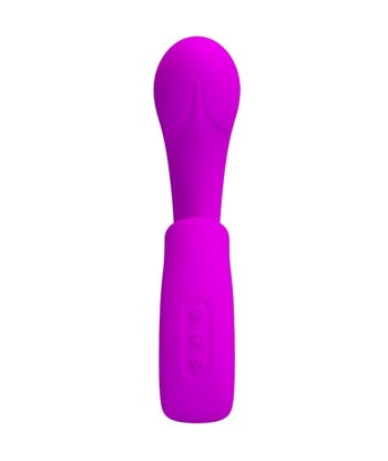 PRETTY LOVE - SIBEL VIBRADOR PUNTO G ESTIMULADOR CLÍTORIS 10 VIBRACIONES MORADO