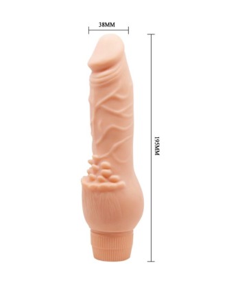 BAILE - BARBARA VIBRADOR REALÍSTICO 19.5 CM NATURAL