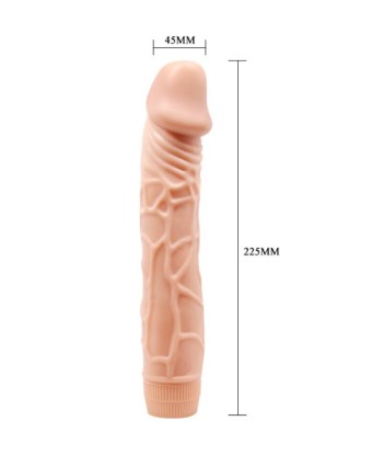 BAILE - BOB VIBRADOR REALÍSTICO 22.5 CM NATURAL