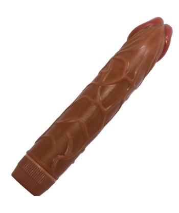 BAILE - BOB VIBRADOR REALÍSTICO 22.5 CM MULATO