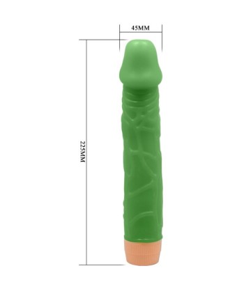 BAILE - BILL VIBRADOR REALÍSTICO 22.5 CM VERDE