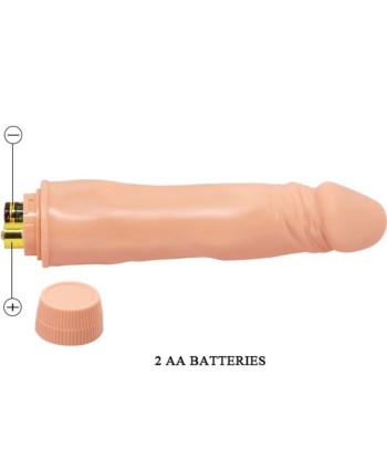 BAILE - DWARF VIBRADOR REALÍSTICO 21 CM NATURAL