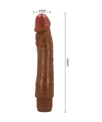 BAILE - DYBBUK VIBRADOR REALÍSTICO 24 CM MULATO