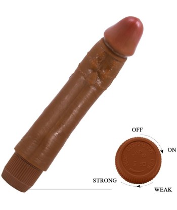 BAILE - DYBBUK VIBRADOR REALÍSTICO 24 CM MULATO
