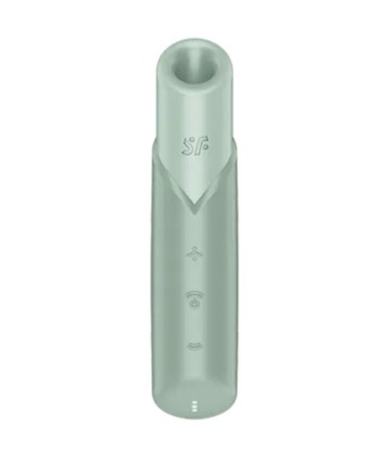 SATISFYER - NAUGHTY KISS ESTIMULADOR CLÍTORIS POR ONDAS VERDE AGUA