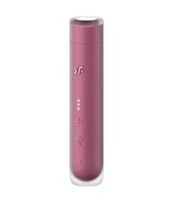 SATISFYER - FIRST KISS ESTIMULADOR CLÍTORIS POR ONDAS GRANATE