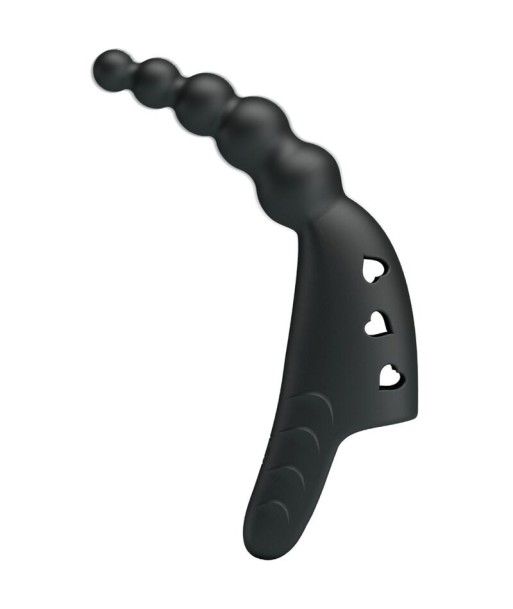 PRETTY LOVE - JORDIN VIBRADOR DE DEDO 10 VIBRACIONES NEGRO