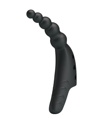 PRETTY LOVE - JORDIN VIBRADOR DE DEDO 10 VIBRACIONES NEGRO