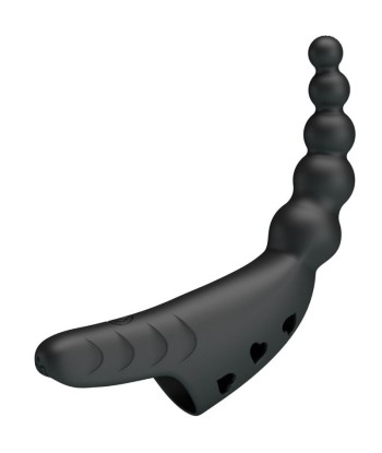 PRETTY LOVE - JORDIN VIBRADOR DE DEDO 10 VIBRACIONES NEGRO