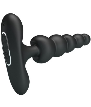 PRETTY LOVE - CORBAN VIBRADOR ANAL 10 VIBRACIONES NEGRO