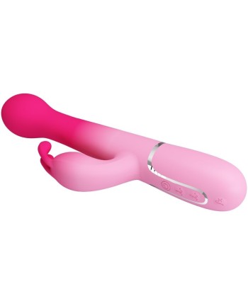 PRETTY LOVE - DEJON VIBRADOR RABBIT 3 EN 1 MULTIFUNCIÓN ROSA