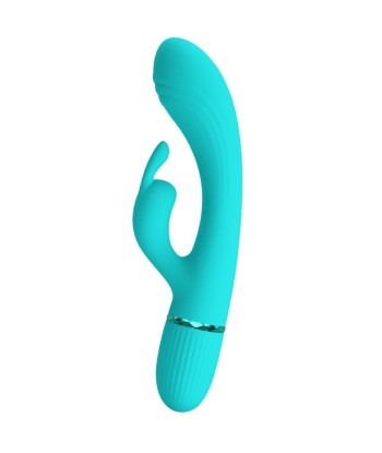 PRETTY LOVE - SCOCCO VIBRADOR RABBIT TURQUESA