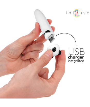 INTENSE - POH BALA VIBRADORA PANDA RECARGABLE USB 10 X 2.2 CM