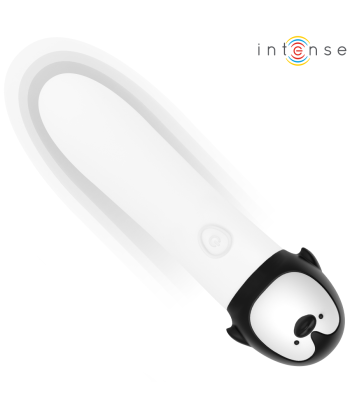INTENSE - RICO BALA VIBRADORA PINGÜINO RECARGABLE USB 10 X 2.2 CM