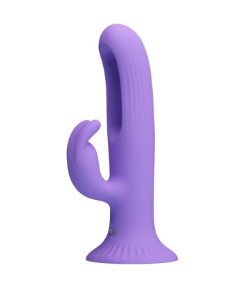 PRETTY LOVE - KILLMOULIS VIBRADOR RABBIT 12 MODOS DE VIBRACIÓN MORADO