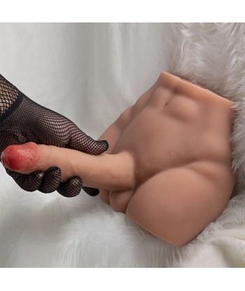 XISE - PEEL DILDO ASS MASTURBADOR DILDO REALÍSTICO POSICIÓN FRONTAL CON THRUSTING 17,5 CM