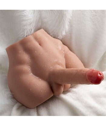 XISE - PEEL DILDO ASS MASTURBADOR DILDO REALÍSTICO POSICIÓN FRONTAL CON THRUSTING 17,5 CM