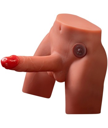 XISE - JASON MASTURBADOR DILDO REALÍSTICO CON THRUSTING Y VIBRACIÓN 17 CM