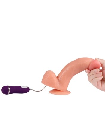 SHEQU - ADAM DILDO VIBRADOR CON CONTROL REMOTO 21 CM