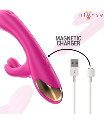 INTENSE - BRITNEY VIBRADOR MULTIFUNCIÓN RABBIT 23 CM ROSA