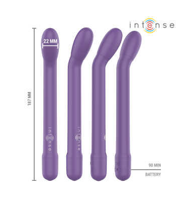 INTENSE - KARLIE ESTIMULADOR PUNTO-G RECARGABLE MORADO