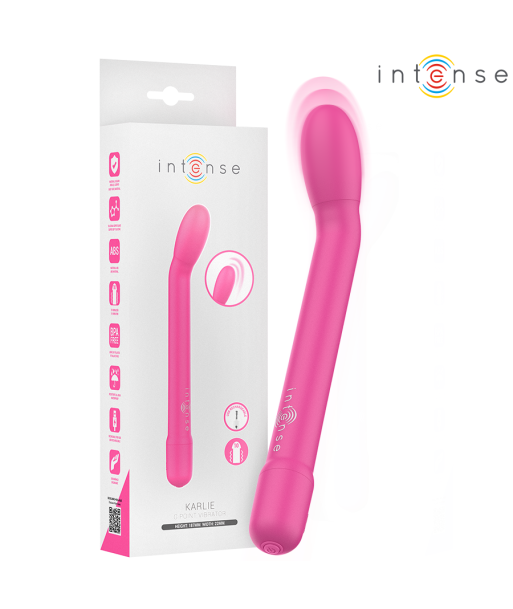 INTENSE - KARLIE ESTIMULADOR PUNTO-G RECARGABLE ROSA INTENSE - KARLIE ESTIMULADOR PUNTO-G RECARGABLE ROSA