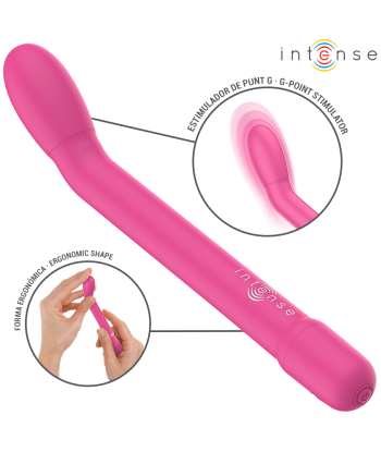 INTENSE - KARLIE ESTIMULADOR PUNTO-G RECARGABLE ROSA