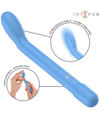 INTENSE - KARLIE ESTIMULADOR PUNTO-G RECARGABLE AZUL