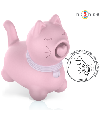 INTENSE - MARIE ESTIMULADOR CON LENGUA EFECTO PULSACIÓN ROSA