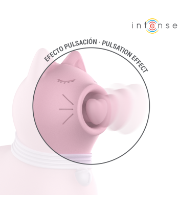 INTENSE - MARIE ESTIMULADOR CON LENGUA EFECTO PULSACIÓN ROSA