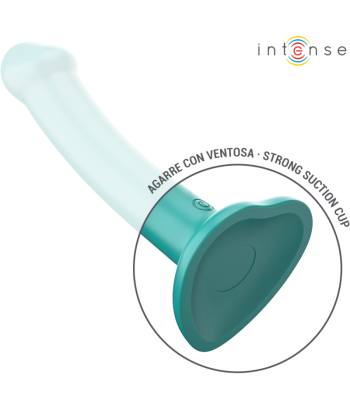 INTENSE - KATIE VIBRADOR CON VENTOSA 10 VIBRACIONES AZUL OSCURO CONTROL REMOTO