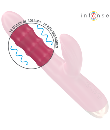 INTENSE - CHLOE VIBRADOR MULTIFUNCIÓN 3 EN 1 ROJO