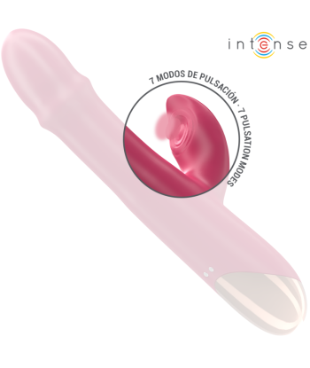 INTENSE - CHLOE VIBRADOR MULTIFUNCIÓN 3 EN 1 ROJO