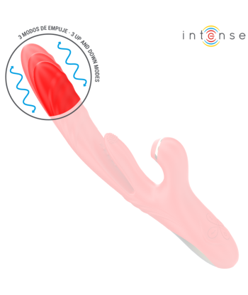 INTENSE - KAROL VIBRADOR MULTIFUNCIÓN EMPUJE and ESTIMULACIÓN and ONDAS ESTIMULADORAS ROJO