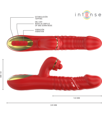 INTENSE - THALIA VIBRACIÓN and EMPUJE and ESTIMULACIÓN ROJO