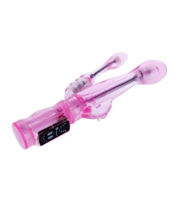 BAILE - VIBRADOR FLEXIBLE CON ESTIMULADOR ANAL