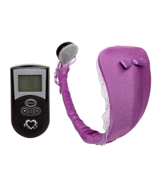 BAILE - TANGA CON VIBRADOR CON CONTROL REMOTO LILA BAILE - TANGA CON VIBRADOR CON CONTROL REMOTO LILA