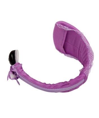 BAILE - TANGA CON VIBRADOR CON CONTROL REMOTO LILA