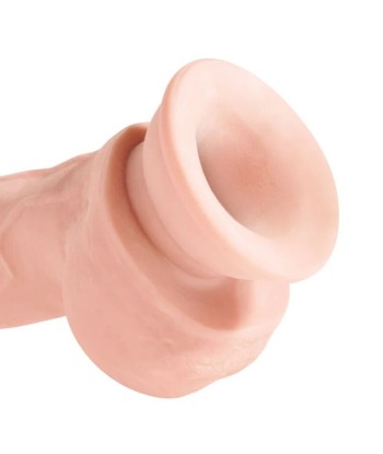 KING COCK - DILDO TRIPLE DENSIDAD 18.4 CM