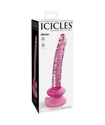 ICICLES - N. 86 DILDO VIDRIO CON VENTOSA