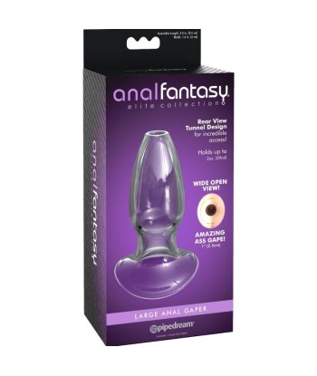 ANAL FANTASY ELITE COLLECTION - DILATADOR ANAL GAPER CRISTAL TALLA M