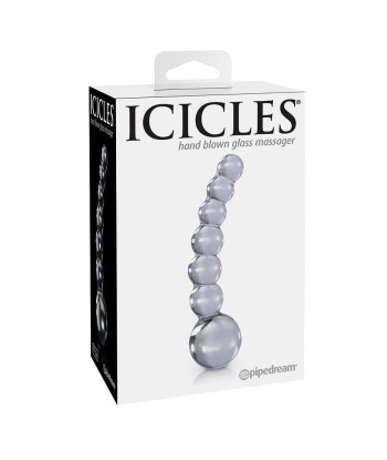 ICICLES - N. 66 MASAJEADOR TRANSPARENTE