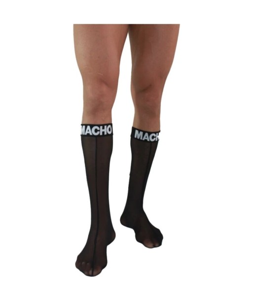 MACHO - CALCETINES FINOS NEGRO TALLA ÚNICA