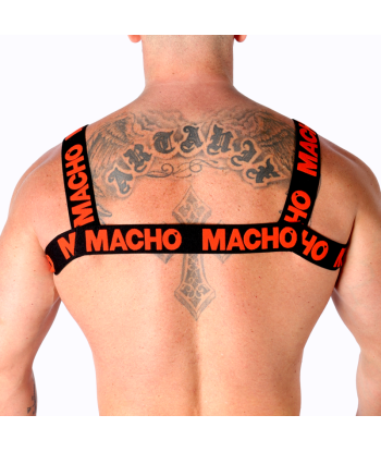 MACHO - ARNÉS DOBLE ROJO