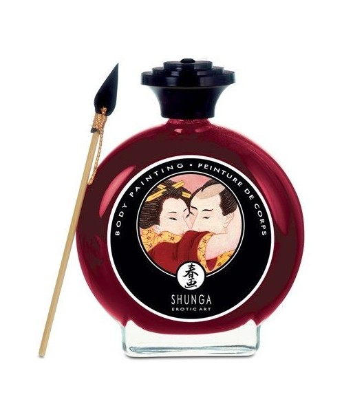 SHUNGA - PINTURA CORPORAL DE FRESAS Y CAVA