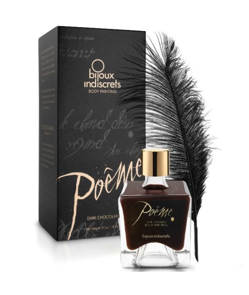 BIJOUX - POEME PINTURA COMESTIBLE CHOCOLATE NEGRO 50 GR